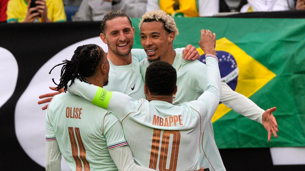 Football: l’équipe de France s’offre le Brésil avant la Coupe du monde