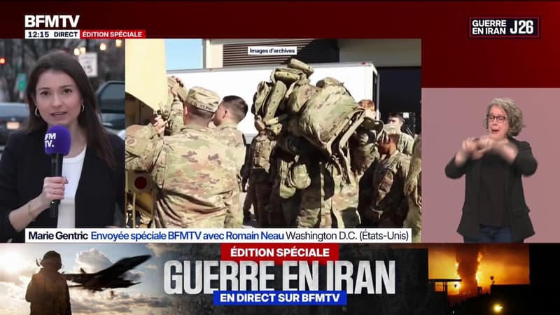 Donald Trump a affirmé que des responsables américains négociaient ce plan avec l'Iran, et envoie des milliers de soldats