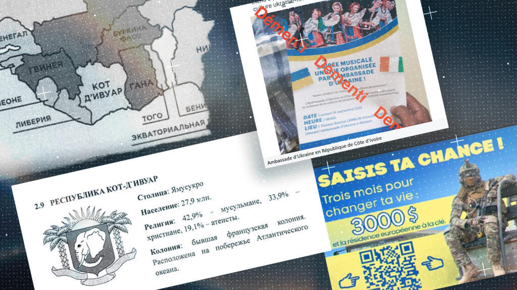 Comment la “Compagnie”, réseau d’influence russe, propage sa propagande anti-Ukraine en Côte d’Ivoire