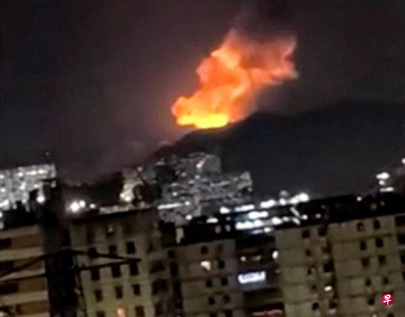 委内瑞拉首都传多声巨响 美媒称特朗普下令袭击