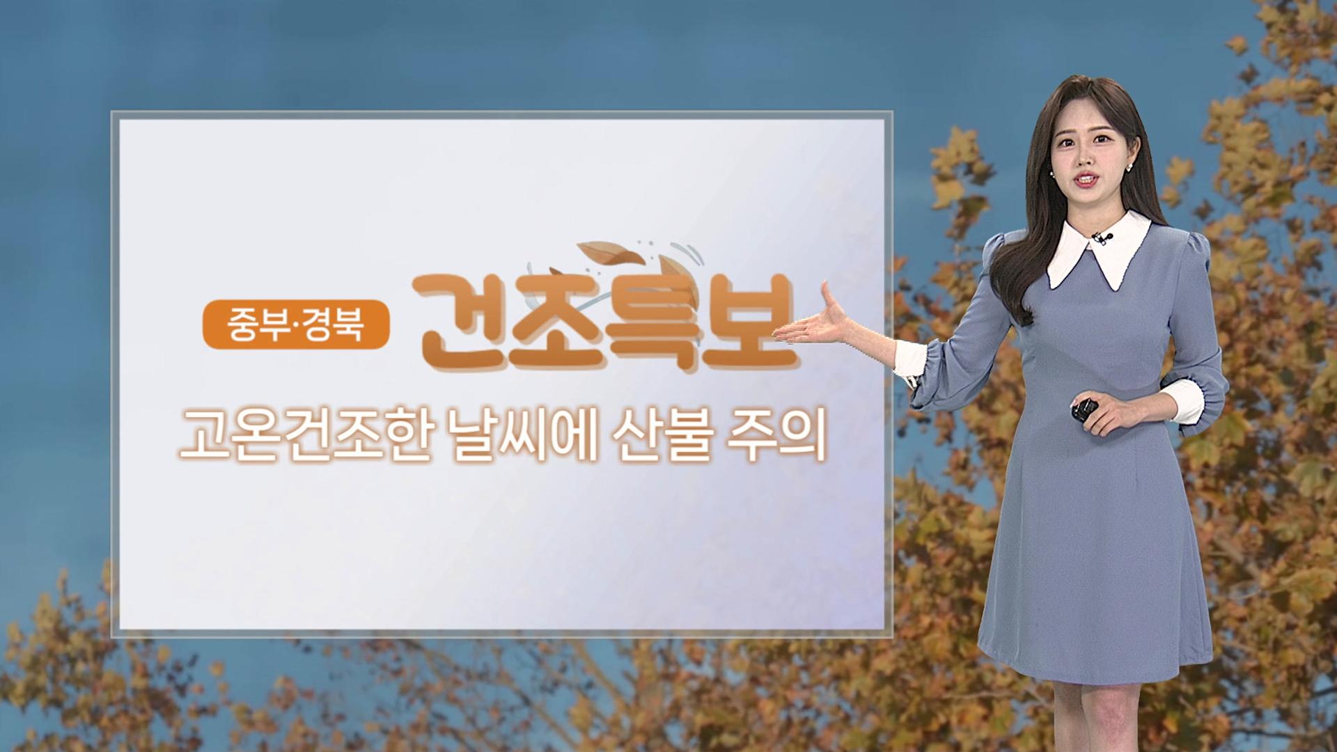 [날씨] 건조한 봄 날씨…산불 위기 경보 '경계'