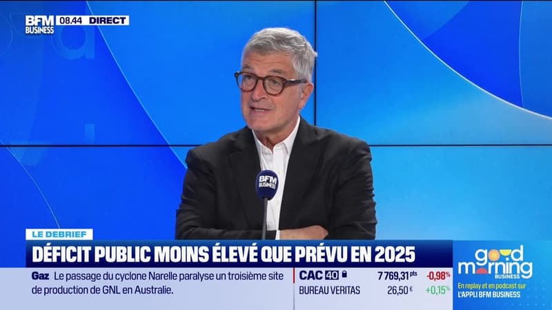 Le débrief de l'actu : Déficit public moins élevé que prévu en 2025 - 27/03