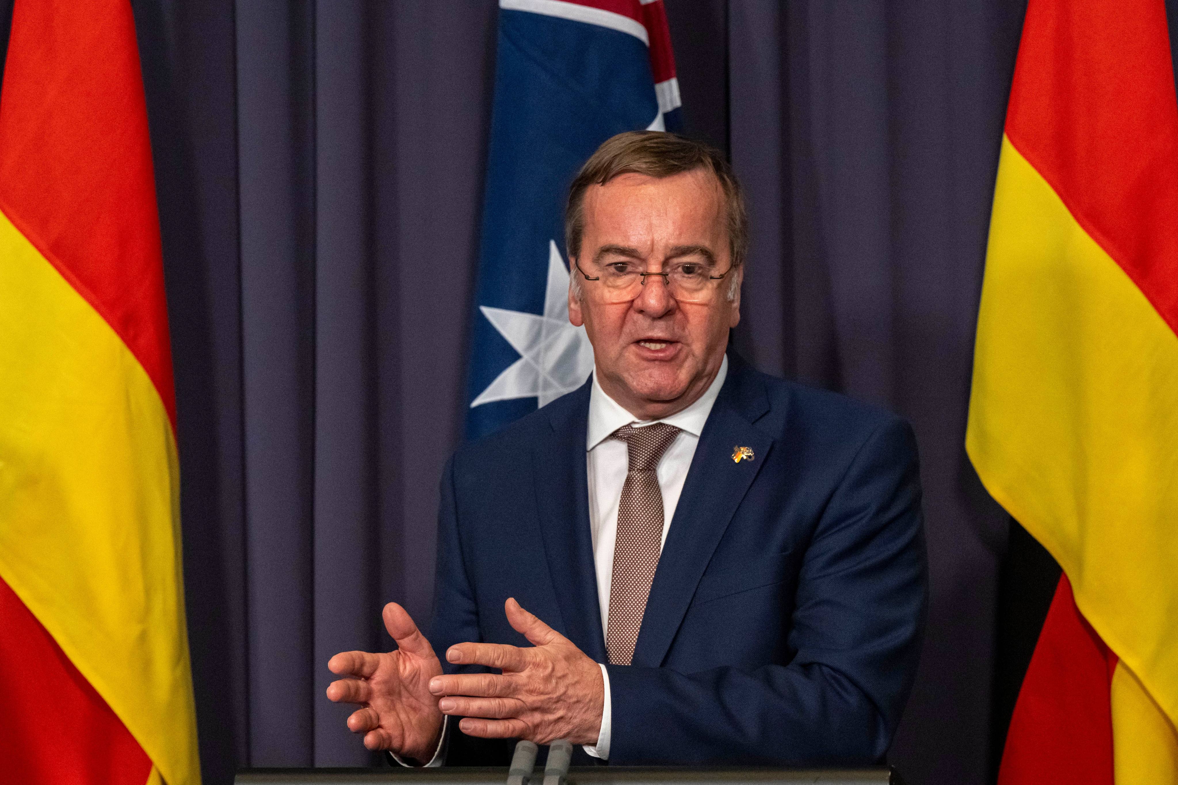 German defence minister urges strong US presence in Indo-Pacific amid China concerns