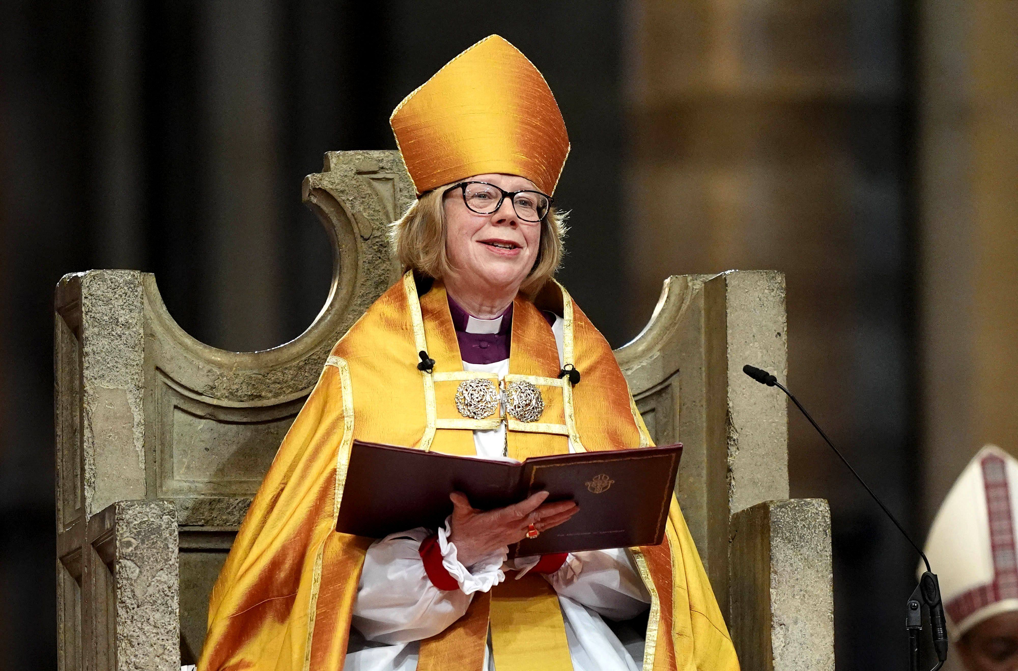 Ex-nurse enthroned as first female Archbishop of Canterbury