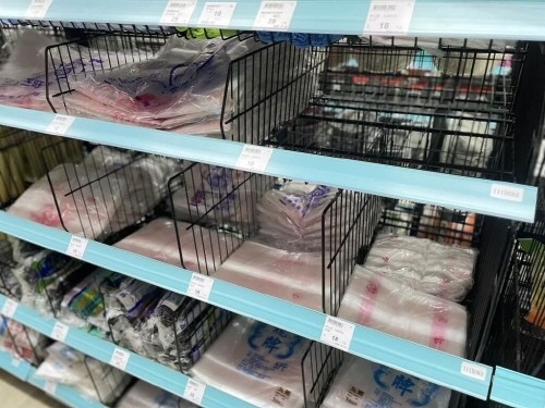 대만도 '비닐봉지 품귀'…일부 지역서 가격 두 배 상승