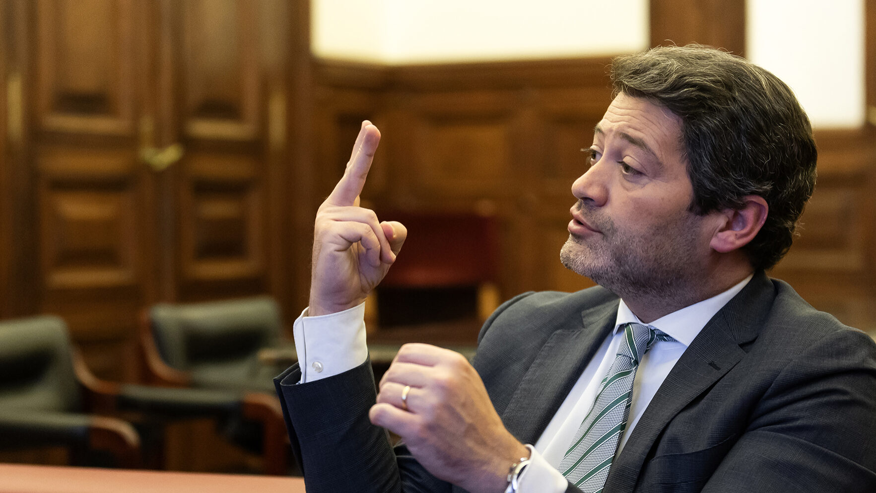 Ventura anuncia lista conjunta com o PSD para o Conselho de Estado