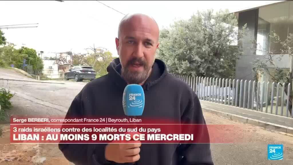 Liban : trois raids israéliens contre des localités du sud du pays