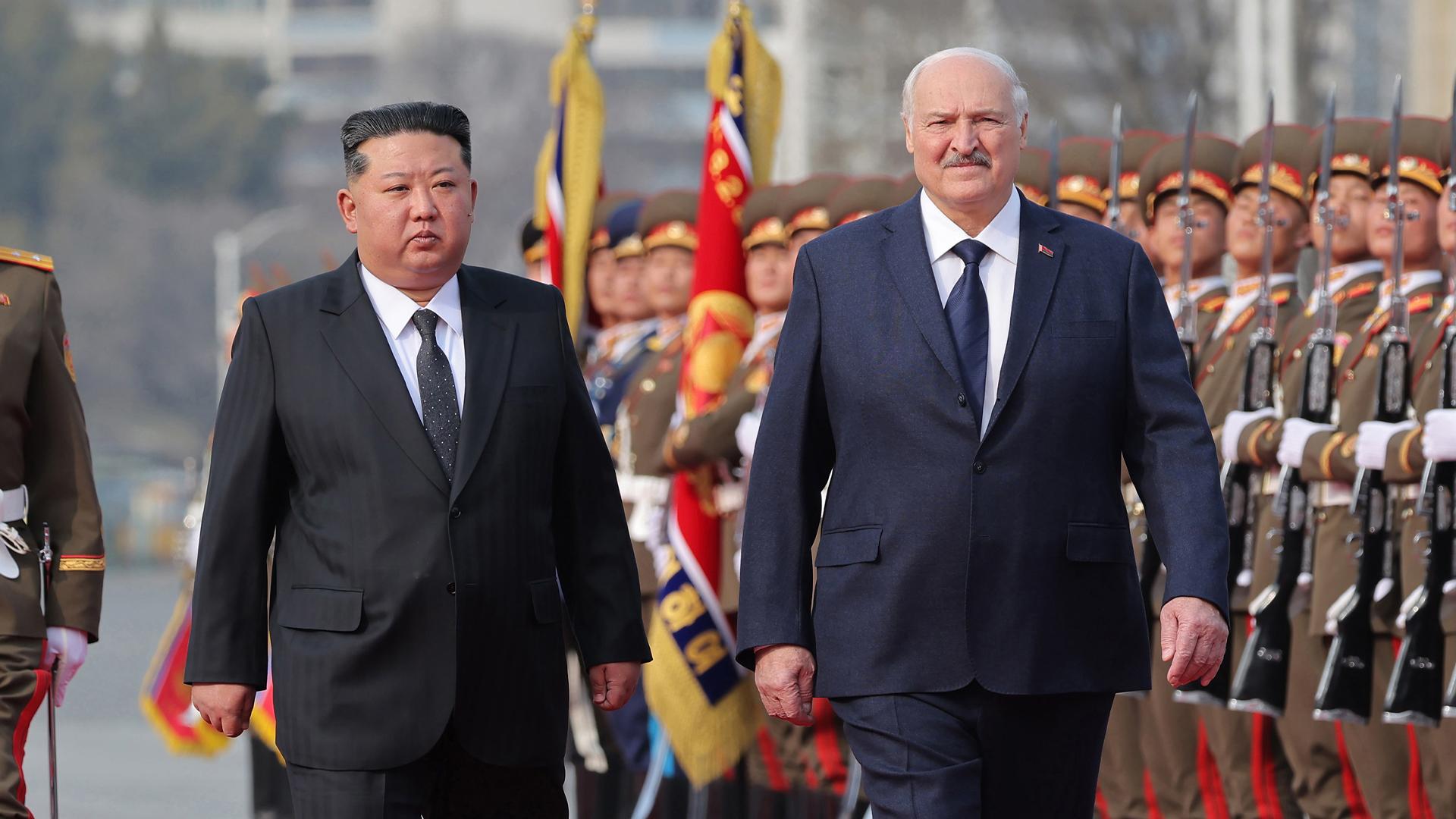 미·중 보란 듯…김정은, 러 맹방과 정상회담